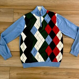 Brooks brothers sweater zip up Men’s Large